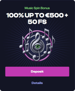 music spin bonus